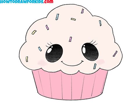 how do you draw a cupcake|free printable cupcake drawing.